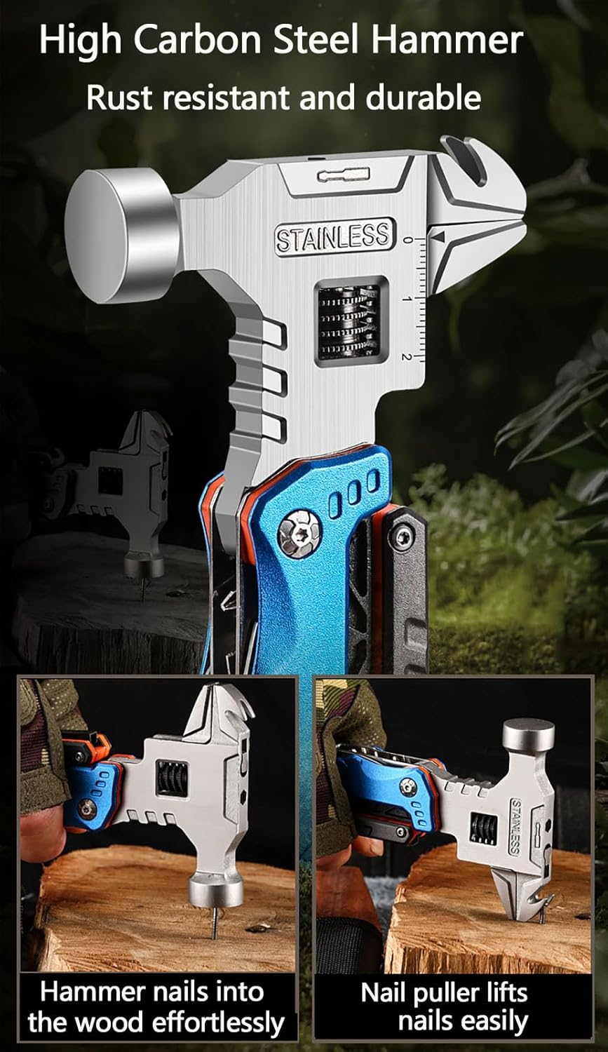 18 in 1 Multitool Hammer